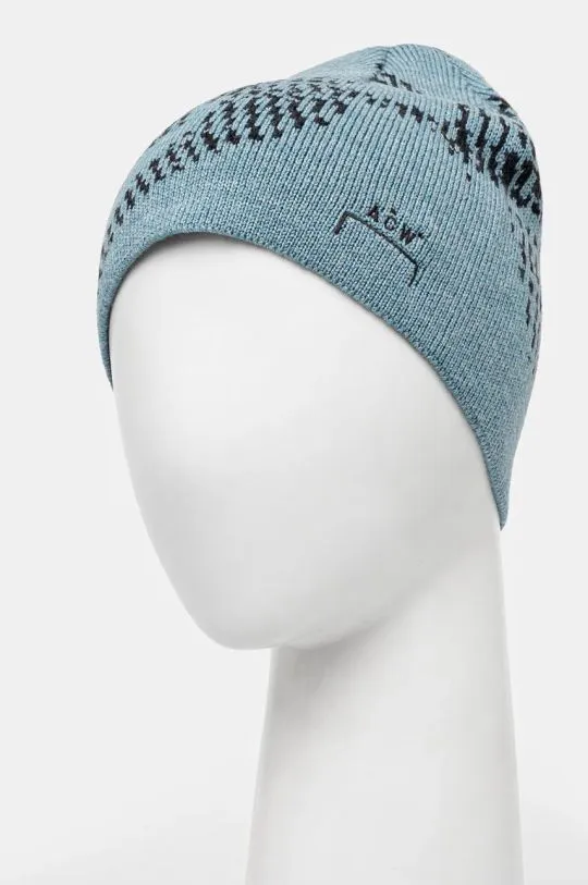 A-COLD-WALL* wool beanie Annex Beanie blue color ACWUA205