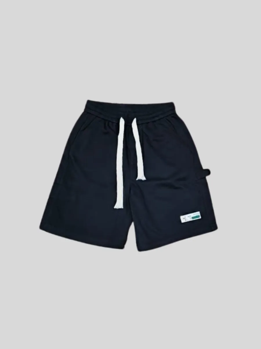 Adventure Knitted Black Shorts Men