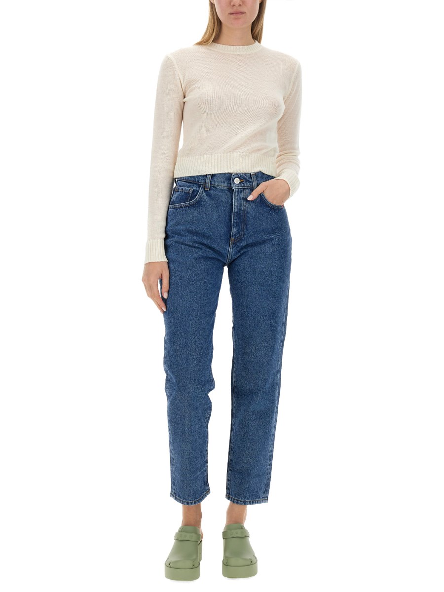 AMISH      JEANS LIZZIE IN DENIM DI COTONE