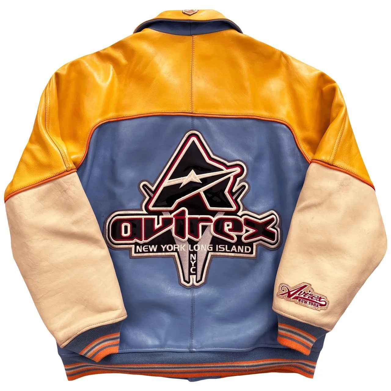 Avirex Leather Varsity Jacket