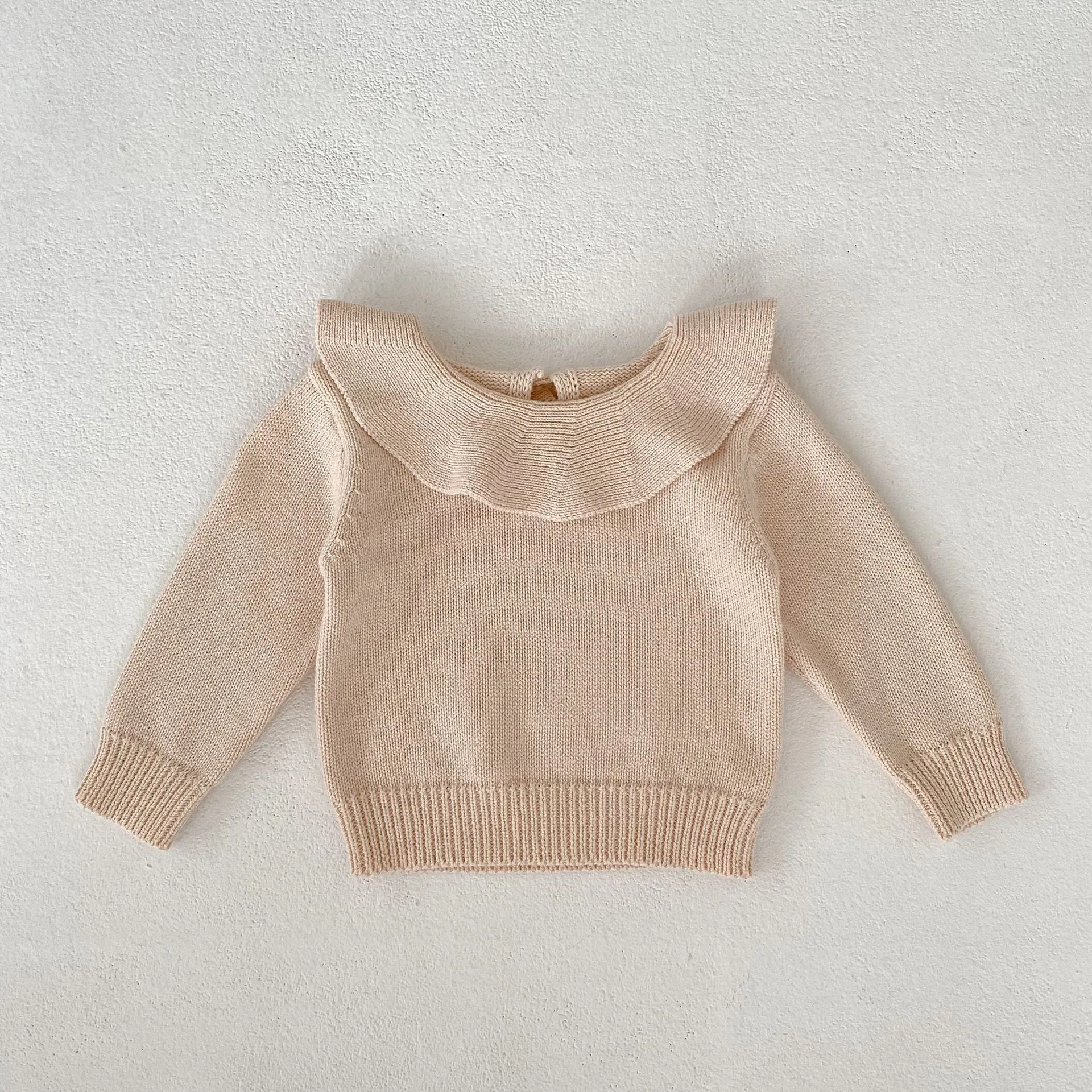 Baby Kid Girls Solid Color Sweaters Wholesale 230828128