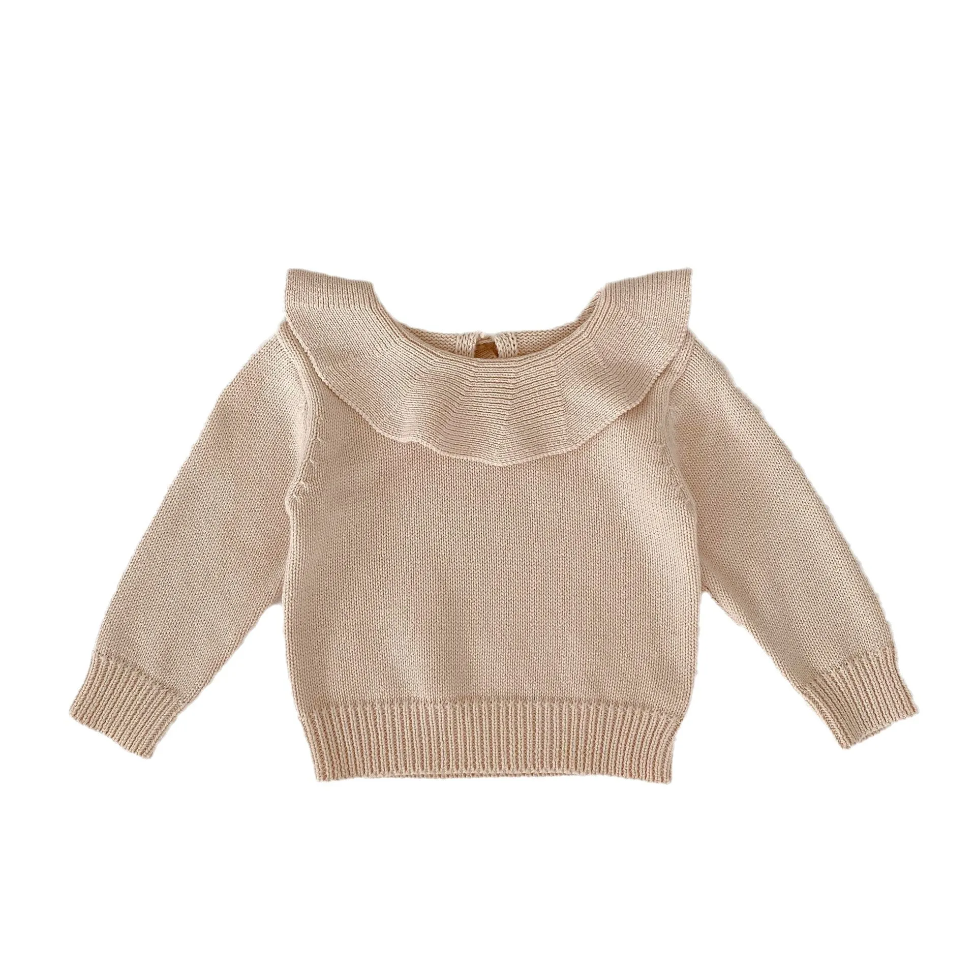 Baby Kid Girls Solid Color Sweaters Wholesale 230828128