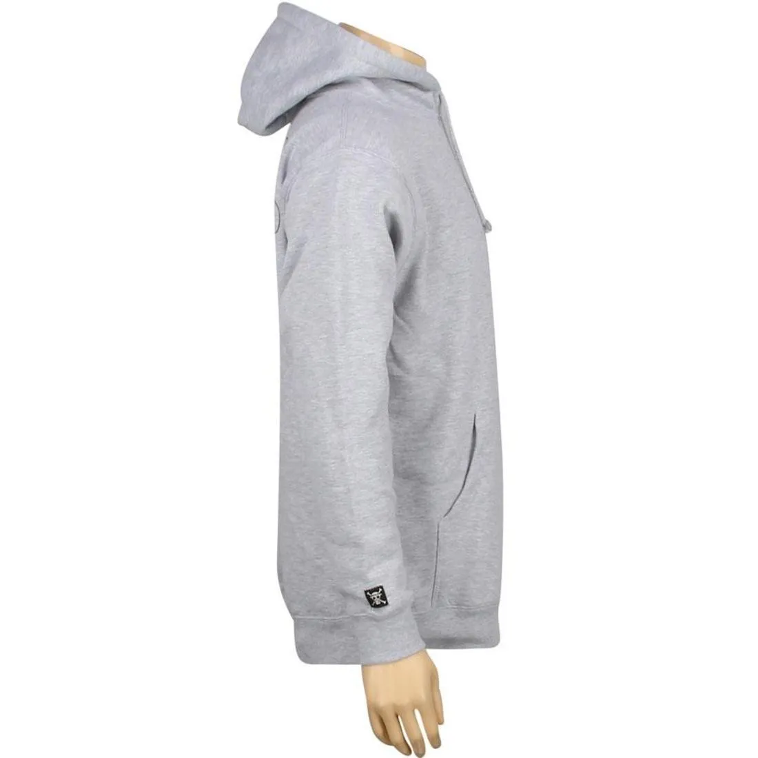 BAIT x One Piece Luffy Punch Pullover Hoody (grey heather)