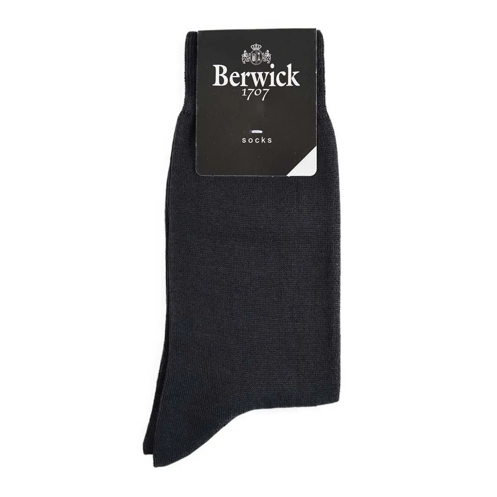 Berwick 1707 Cotton Blend Plain Socks