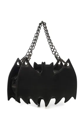 Black Celebration Bat Chain Bag