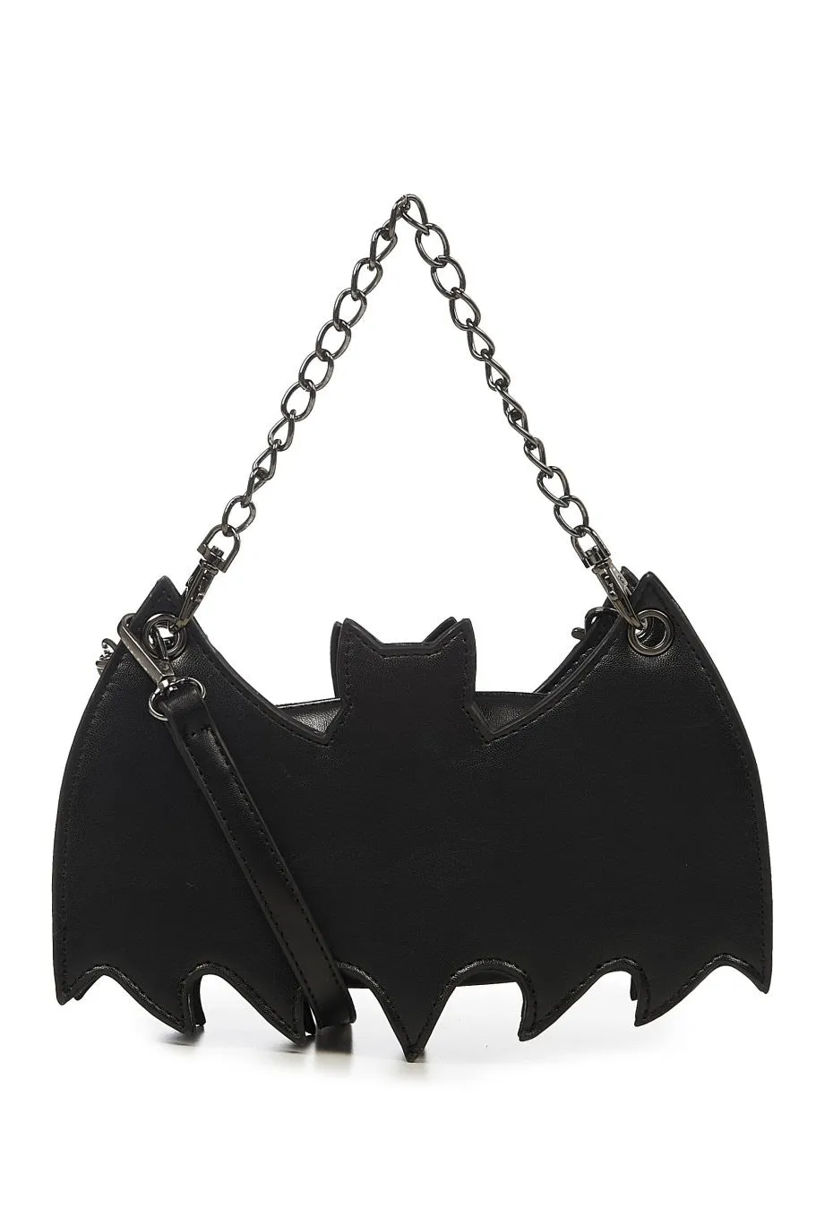 Black Celebration Bat Chain Bag