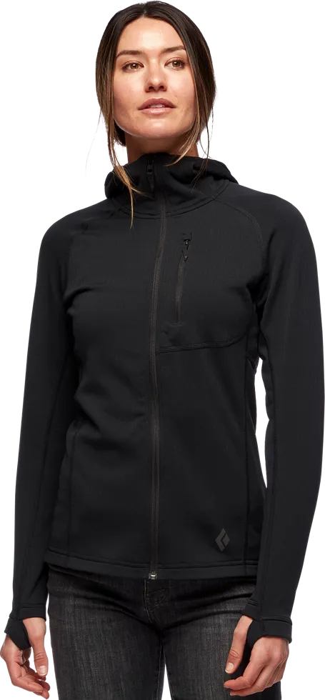 Black Diamond Women's Coefficient Fleece Hoody Black | Buy Black Diamond Women's Coefficient Fleece Hoody Black here |