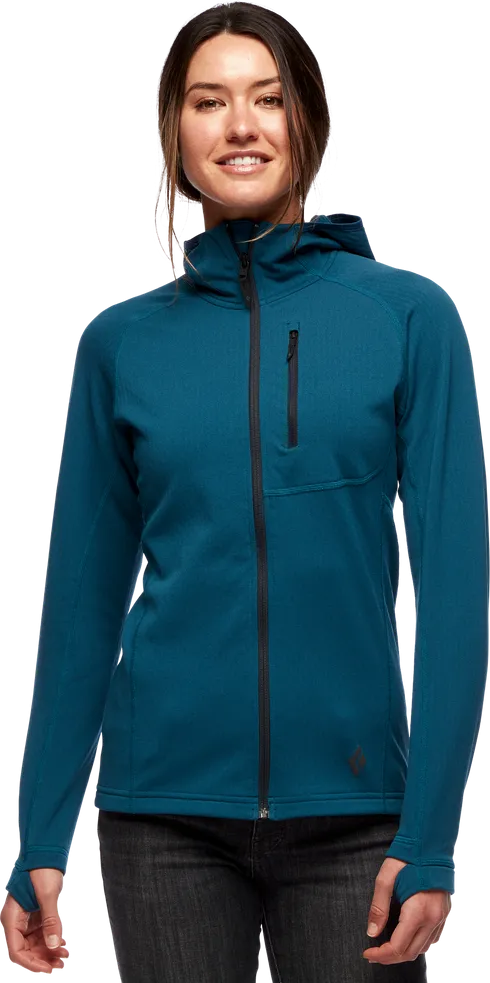 Black Diamond Women's Coefficient Fleece Hoody Black | Buy Black Diamond Women's Coefficient Fleece Hoody Black here |