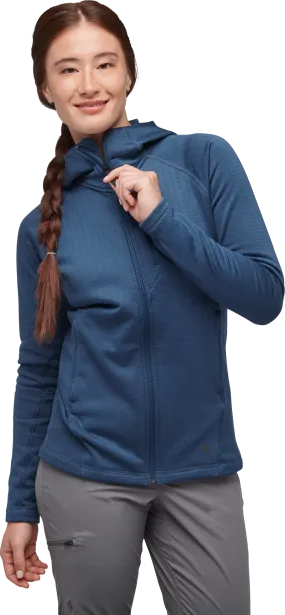 Black Diamond Women's Factor Hoody Ink Blue | Buy Black Diamond Women's Factor Hoody Ink Blue here | Outnorth