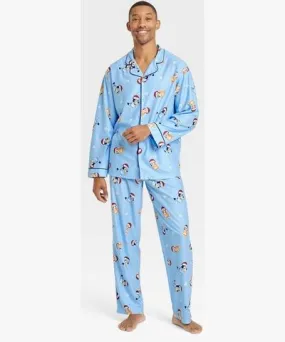 Bluey Men's Coat Pajama Set