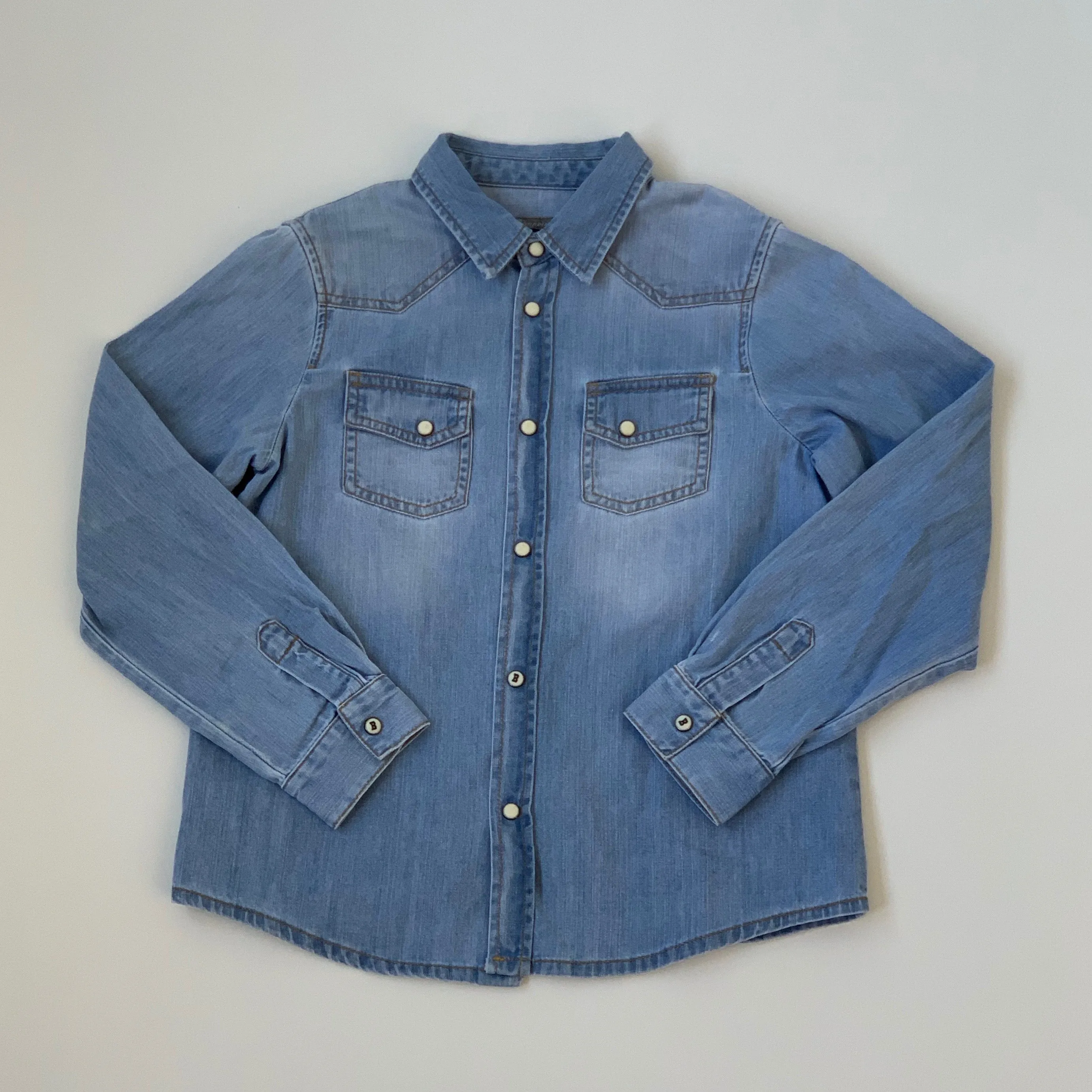 Bonpoint Denim Shirt: 8 Years