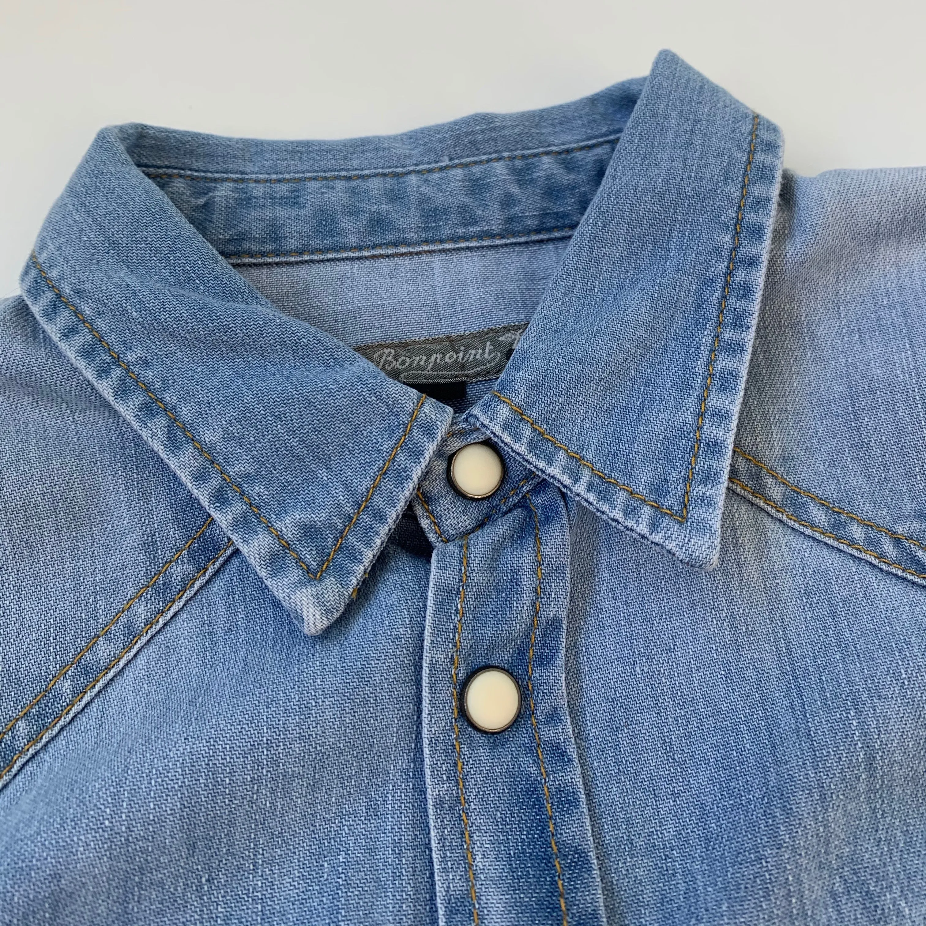 Bonpoint Denim Shirt: 8 Years