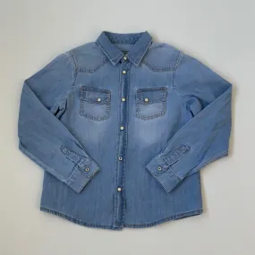 Bonpoint Denim Shirt: 8 Years