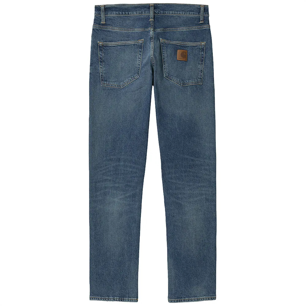 CARHARTT WIP KLONDIKE PANT // BLUE (MID USED WASH) L32