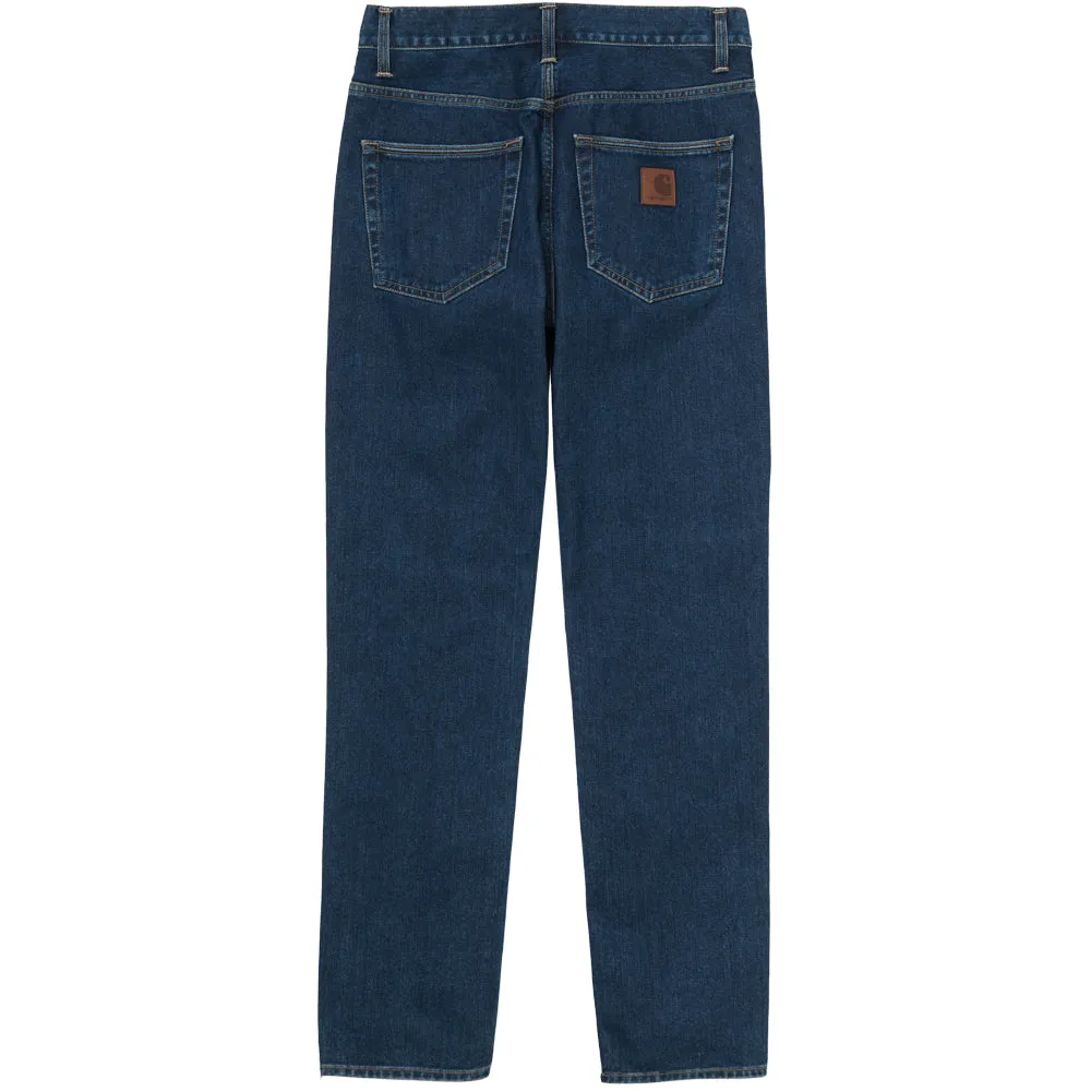 CARHARTT WIP KLONDIKE PANT // BLUE (STONE WASHED) L32