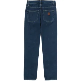 CARHARTT WIP KLONDIKE PANT // BLUE (STONE WASHED) L32