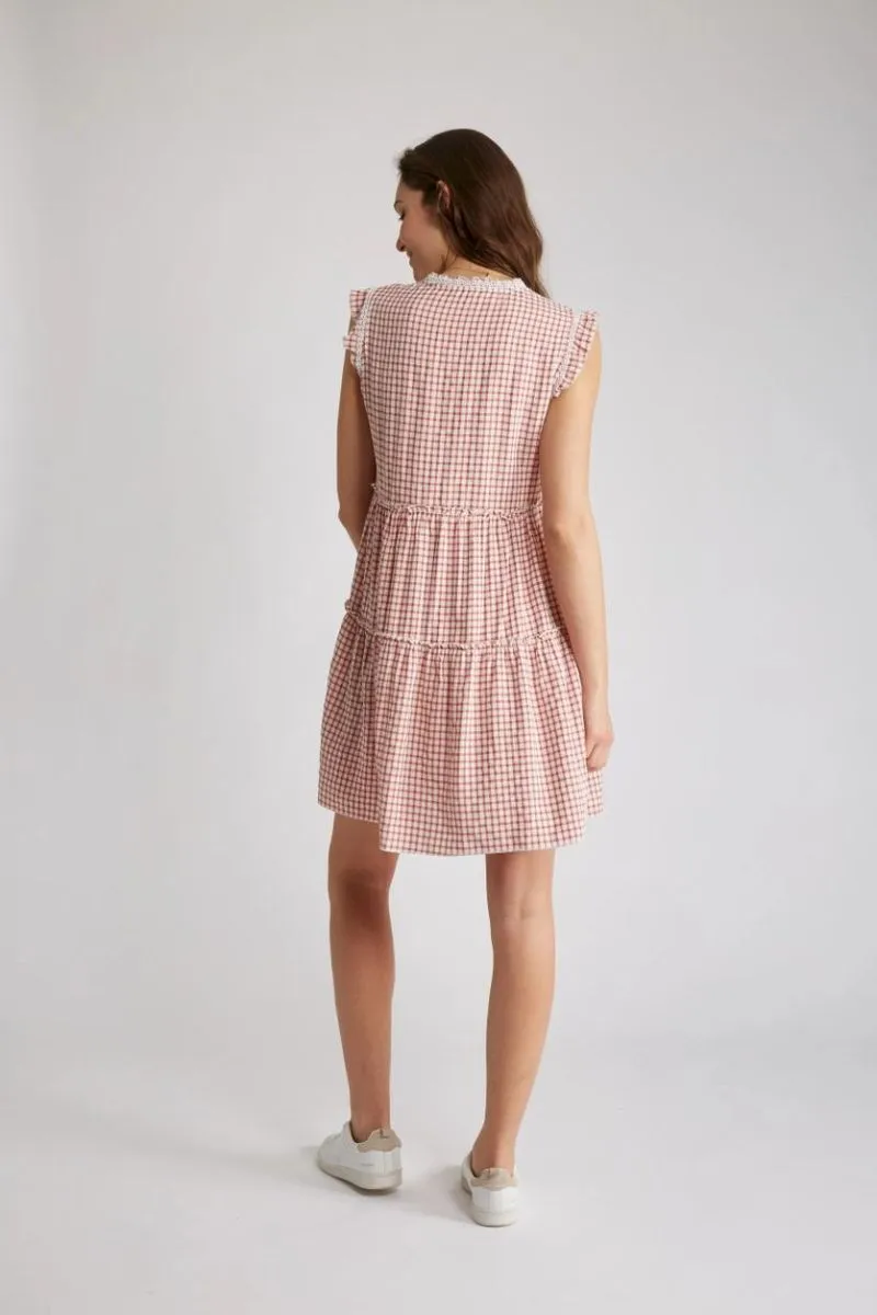 Checkered Spring Dress