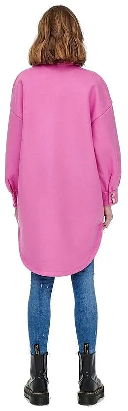 coat ONLY Trillion Oversize Shacket - Pink Flambé - women´s