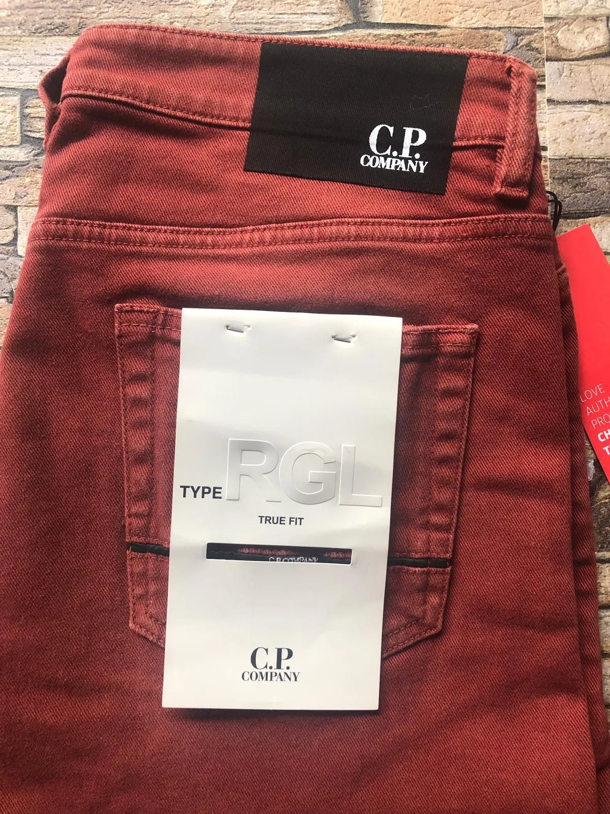 C.P. COMPANY REGULAR FIT JEANS