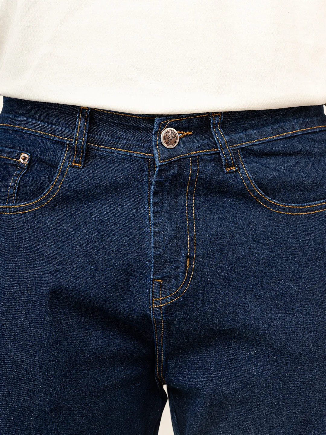 Dark Blue 6 pocket Denim jeans