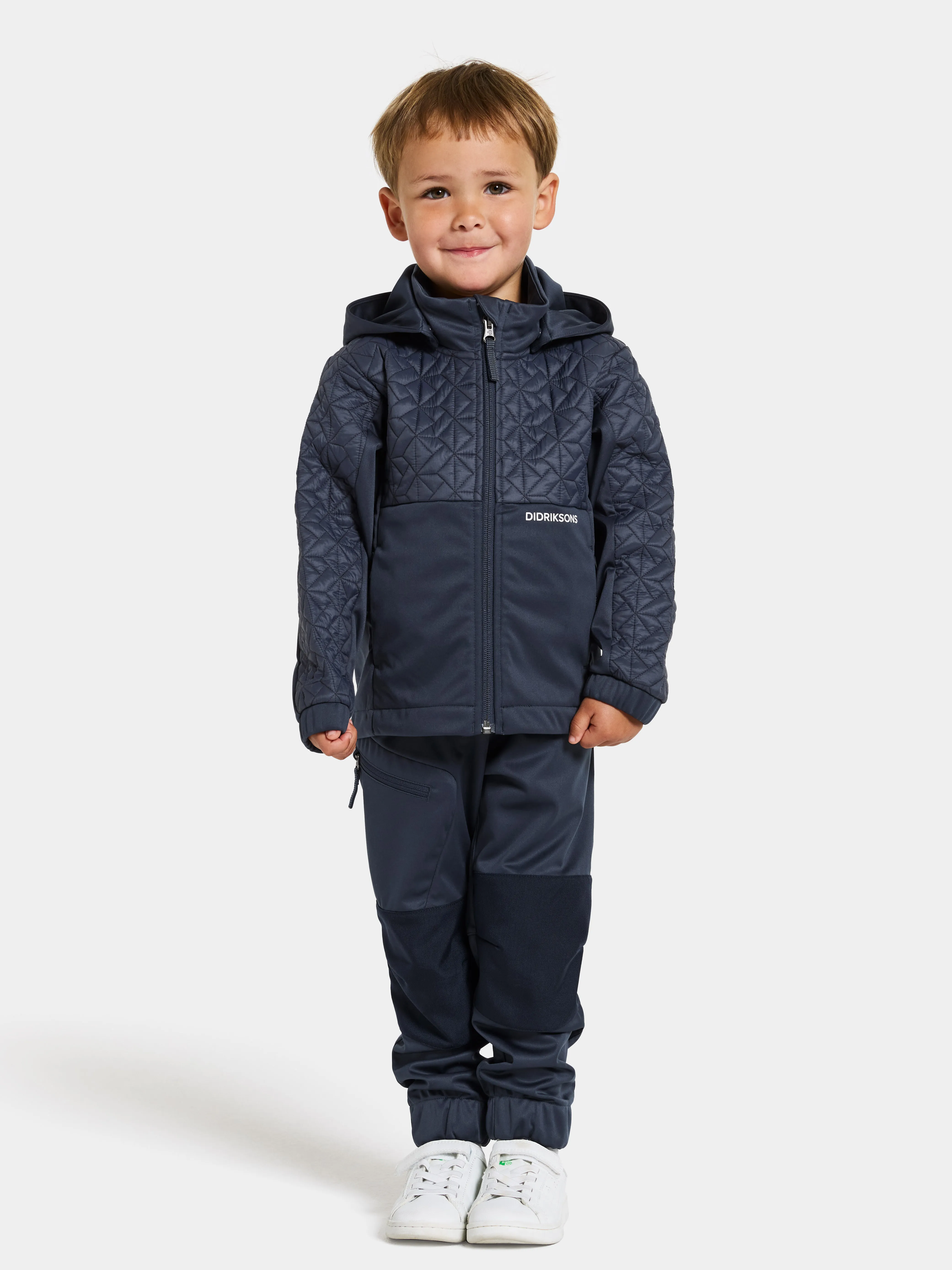 Didriksons Kids' Briska Jacket 5 Navy | Buy Didriksons Kids' Briska Jacket 5 Navy here | Outnorth