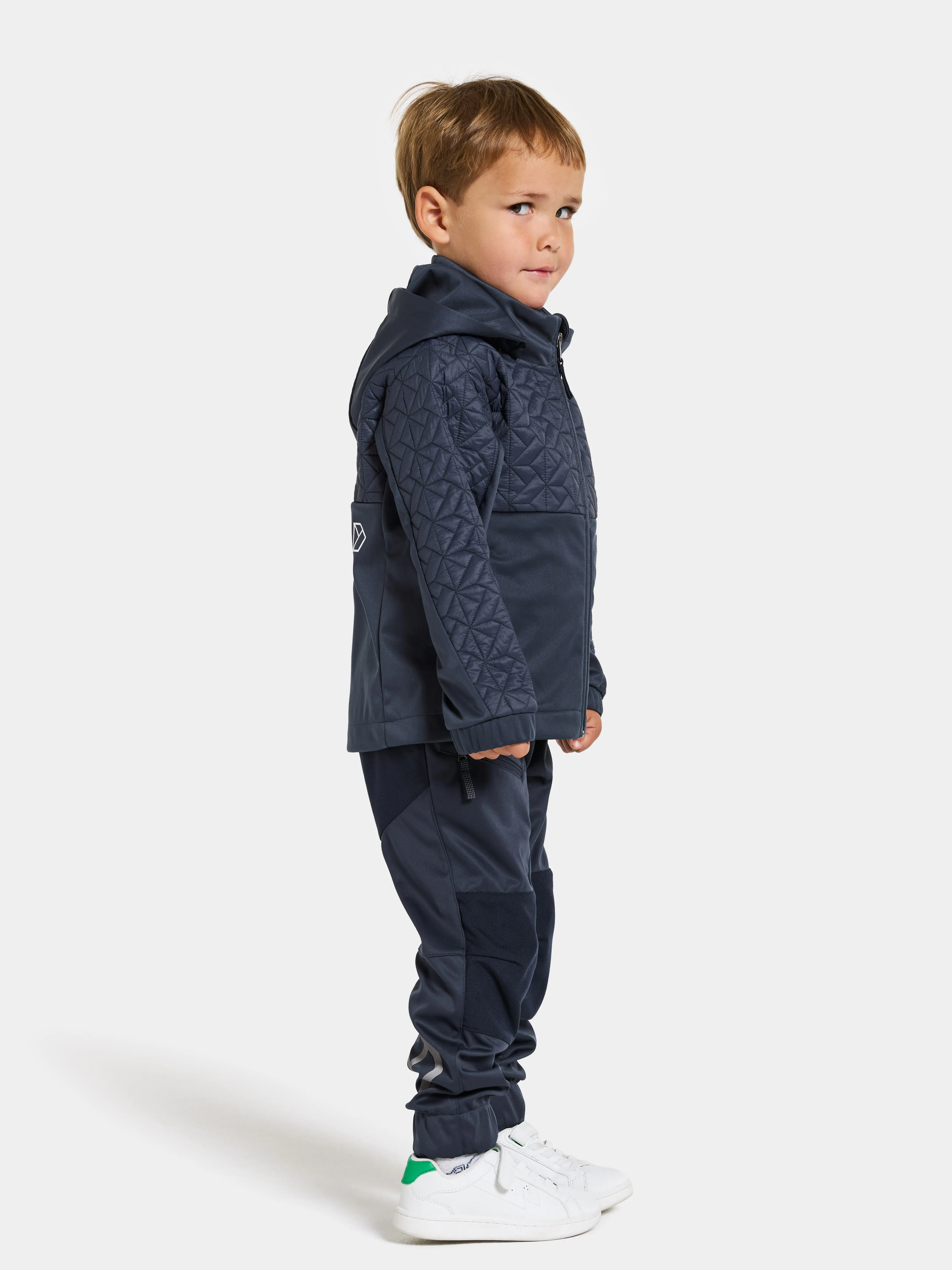 Didriksons Kids' Briska Jacket 5 Navy | Buy Didriksons Kids' Briska Jacket 5 Navy here | Outnorth