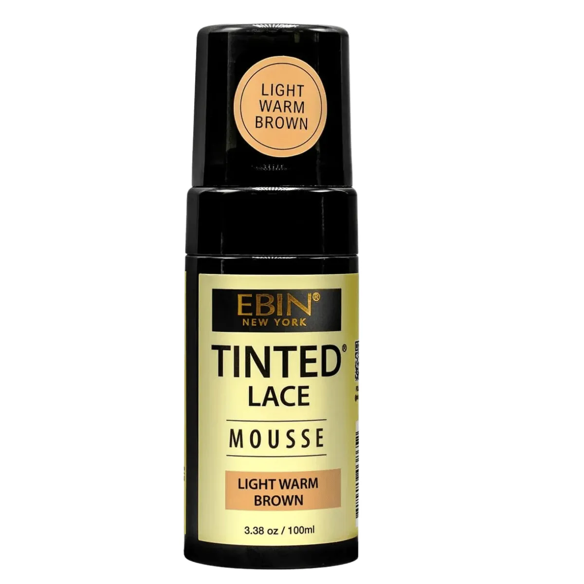 Ebin New York Mousse Lace TEINT - Brun clair et chaud 100 ML