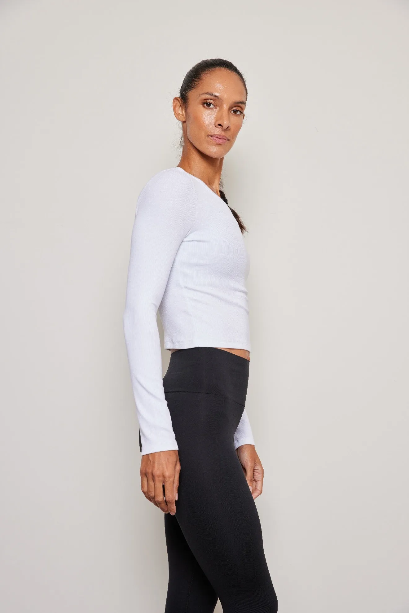 EQMT Plush Rib Long Sleeve Top