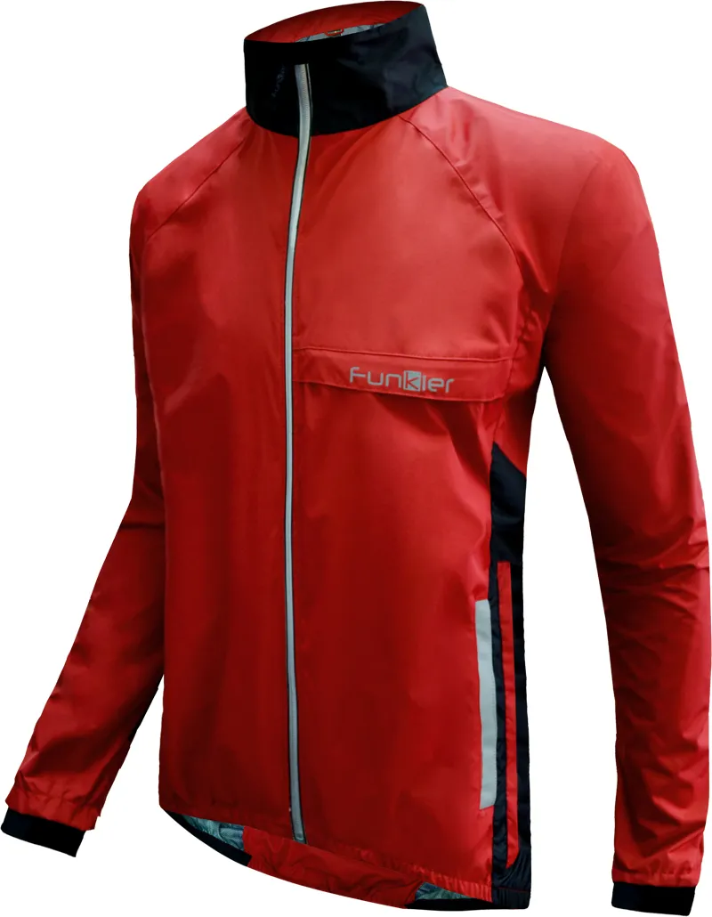 Funkier Attack WJ-1327K Kids Waterproof Jacket in Red