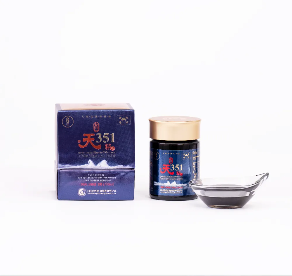 Heaven Grade 351 Black Ginseng Extracts 200ml Drink Liquid Tea Premium Korean 6 Years Old Health Supplements Foods Gifts