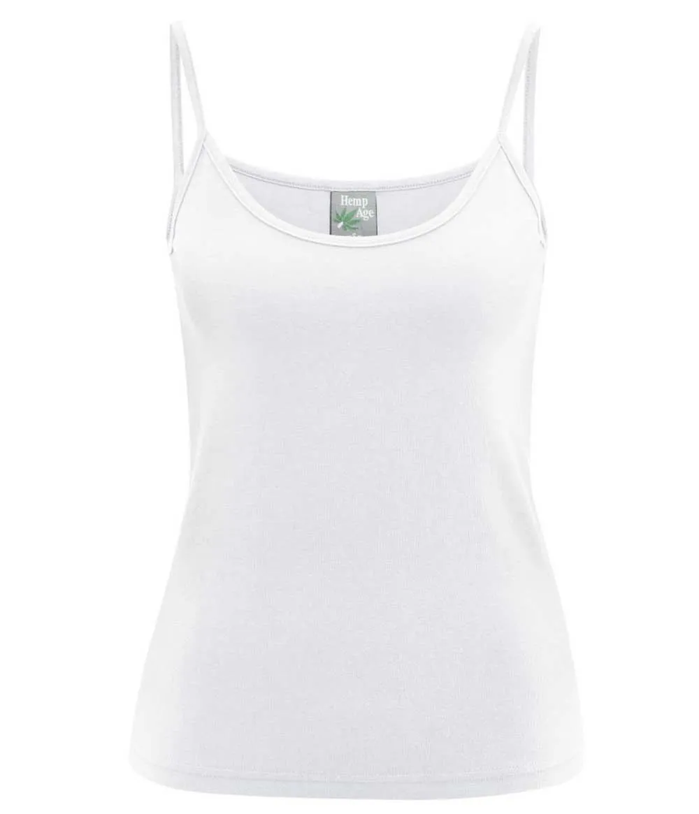 Hemp And Organic Cotton Everyday Spaghetti Strap Vest Top