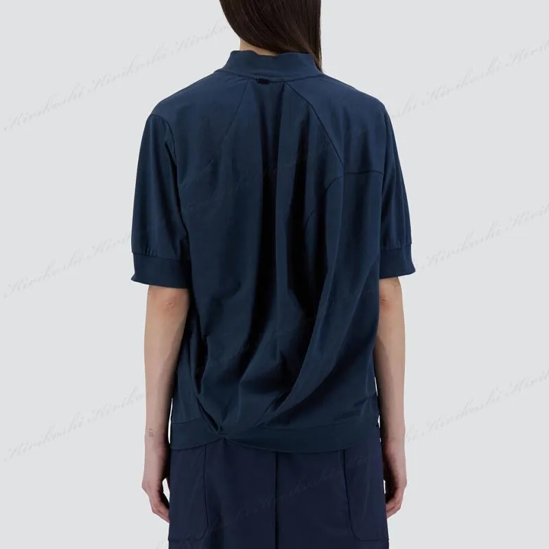 HERNO  |Unisex Street Style Collaboration Plain Cotton Short Sleeves