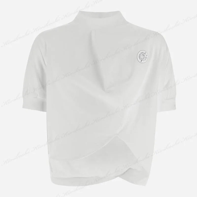 HERNO  |Unisex Street Style Collaboration Plain Cotton Short Sleeves