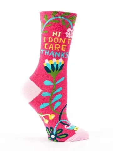 Hi I Don’t Care Socks