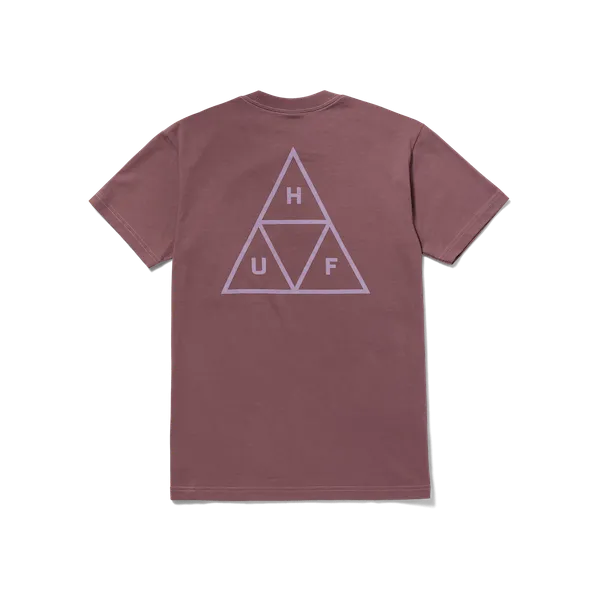 Huf Set Triple Triangle S/S T-Shirt - Mauve