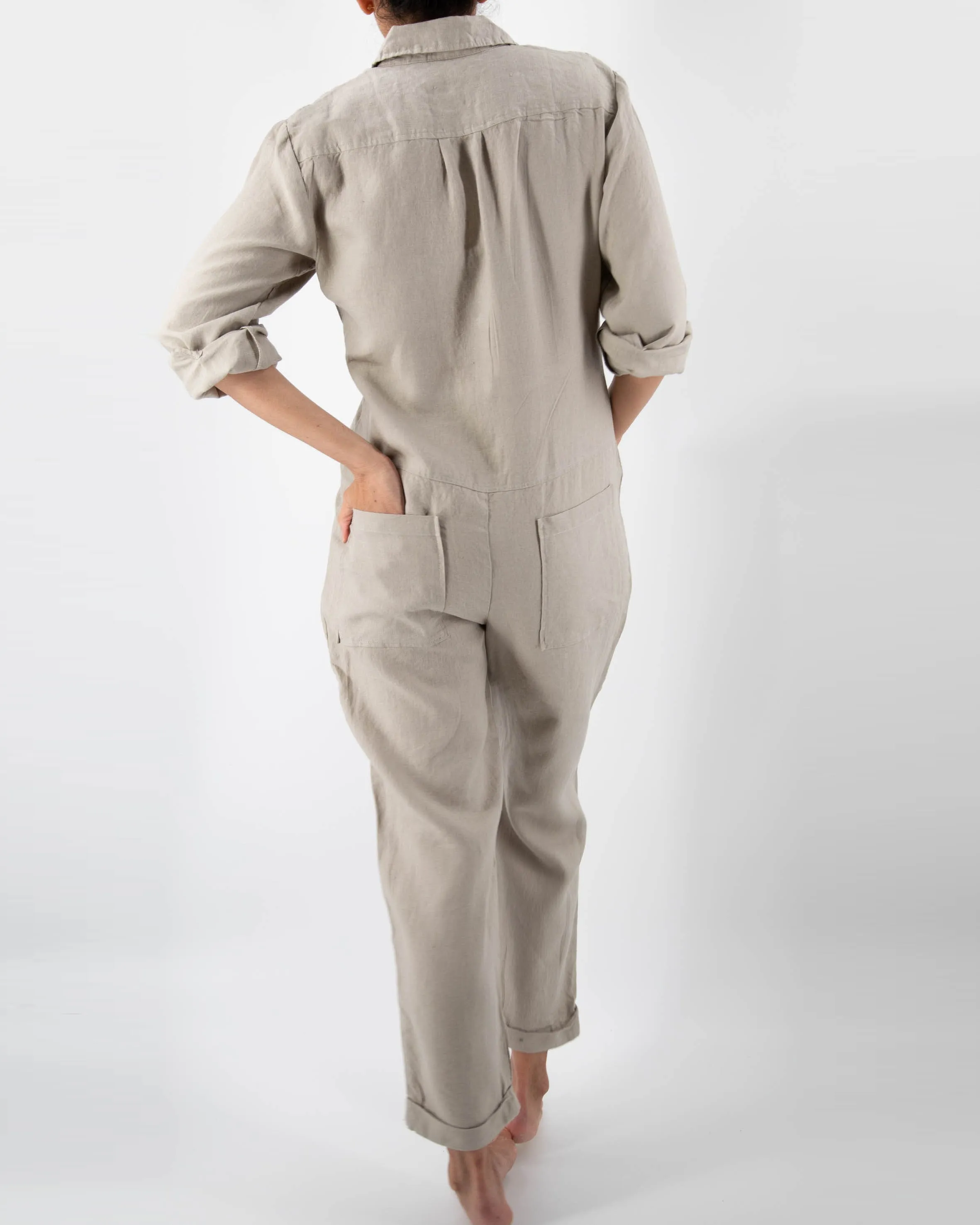 Isabelle Linen Jumpsuit