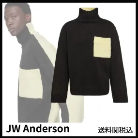 J W ANDERSON  |Unisex Wool Street Style Long Sleeves Plain Designers