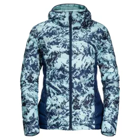 Jack Wolfskin Women's Helium Peak Hoody Frostedblueallover | Buy Jack Wolfskin Women's Helium Peak Hoody Frostedblueal