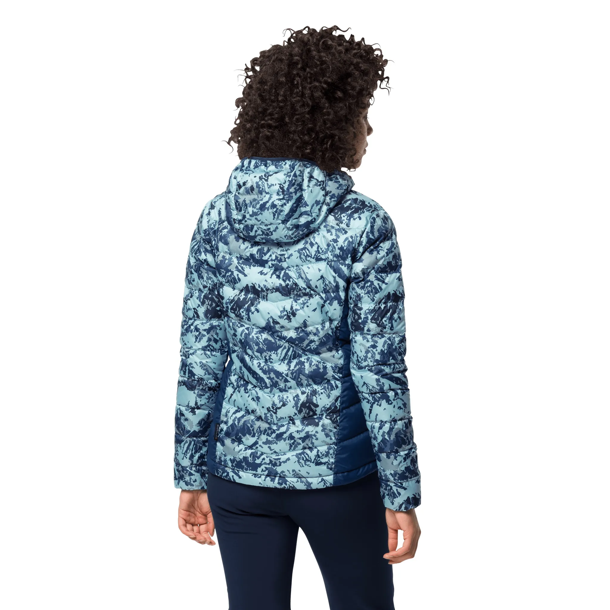 Jack Wolfskin Women's Helium Peak Hoody Frostedblueallover | Buy Jack Wolfskin Women's Helium Peak Hoody Frostedblueal