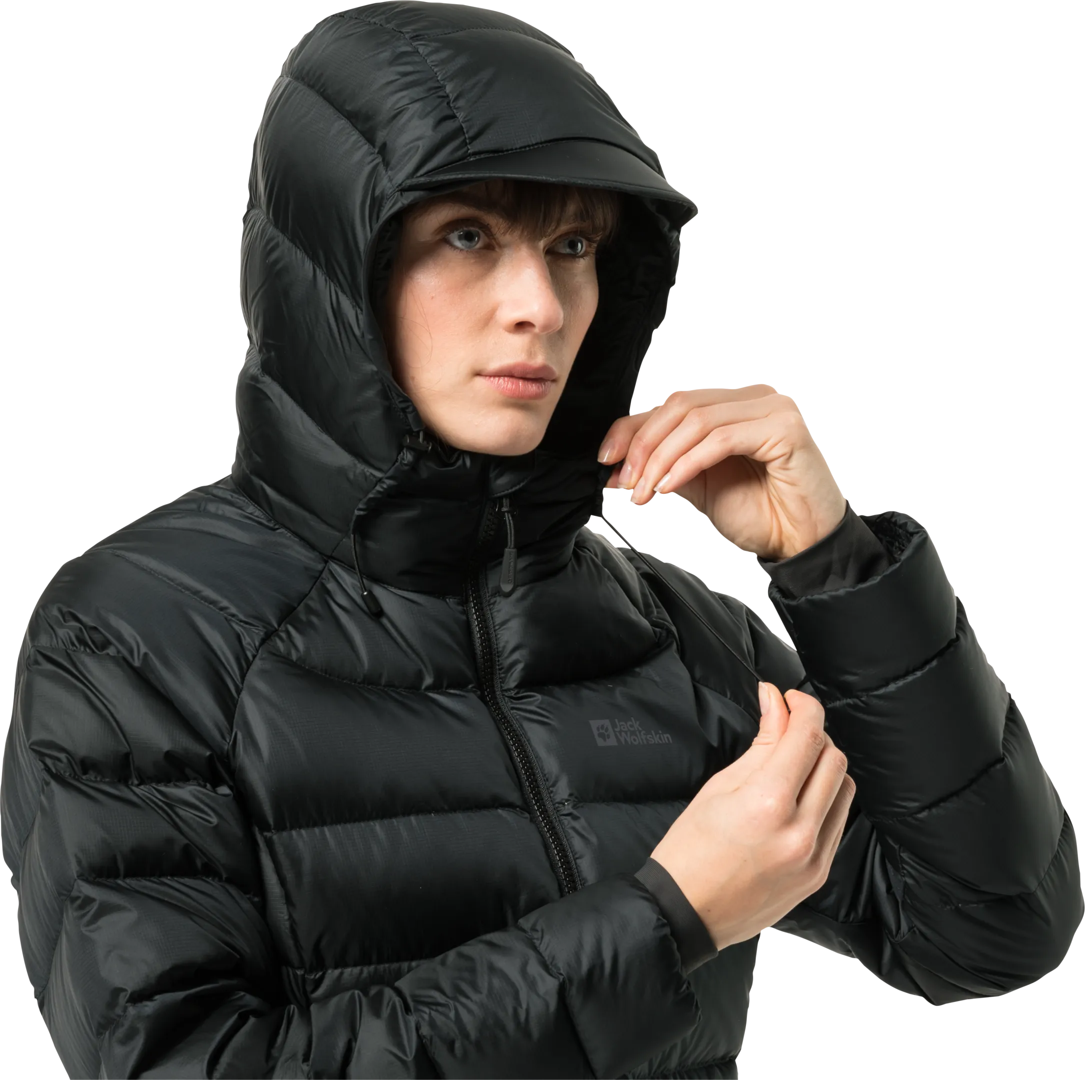 Jack Wolfskin Women's Nebelhorn Down Hoody Black | Buy Jack Wolfskin Women's Nebelhorn Down Hoody Black here | Outnort