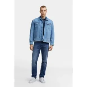 Jeans straight fit uomo Blu