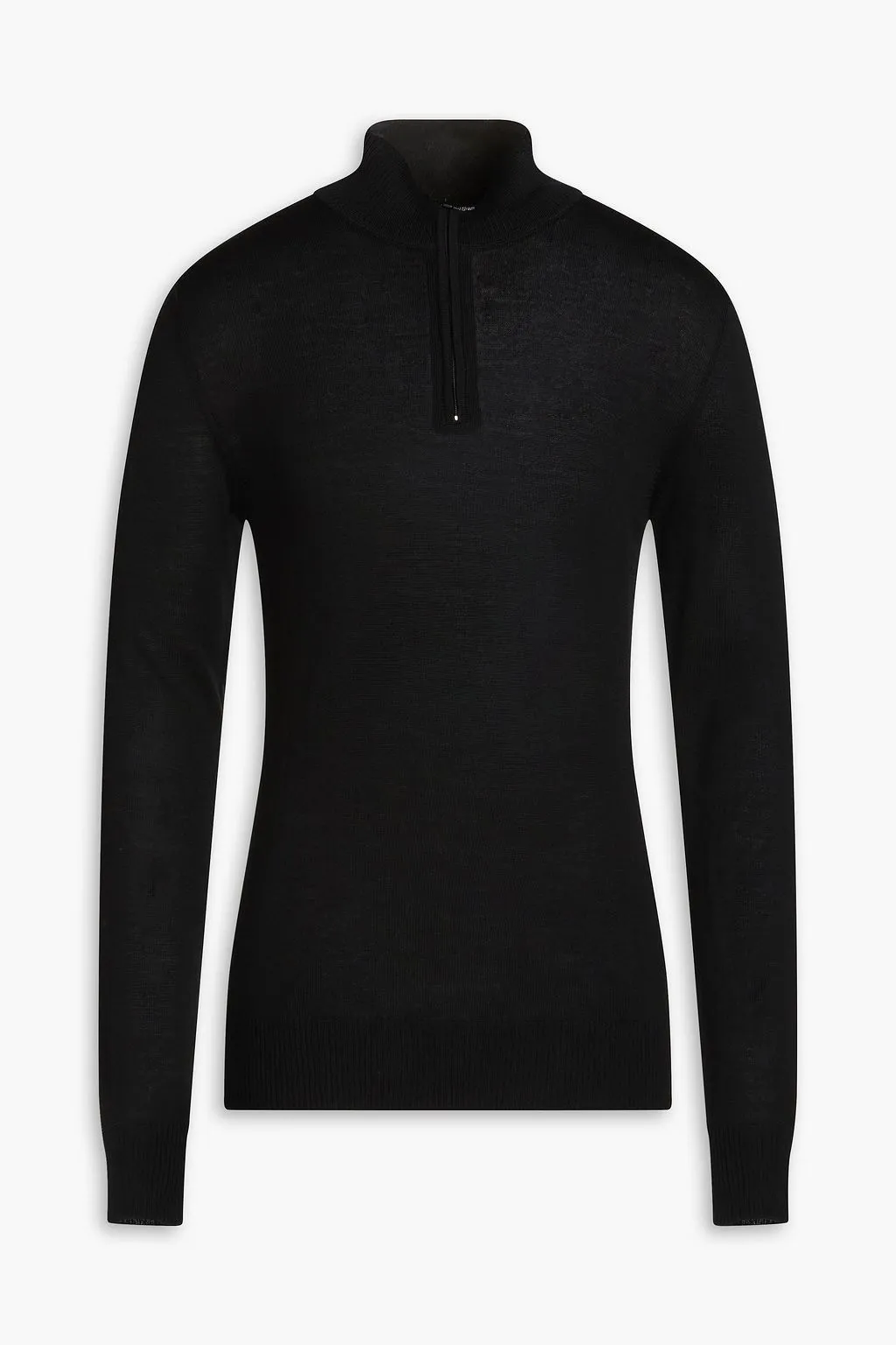 J.LINDEBERG  |Wool Sweat Blended Fabrics Street Style V-Neck Long Sleeves