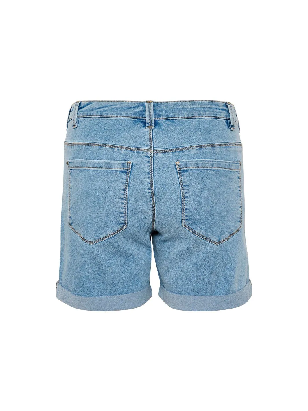 Kaffe KAvicky denim shorts light blue washed