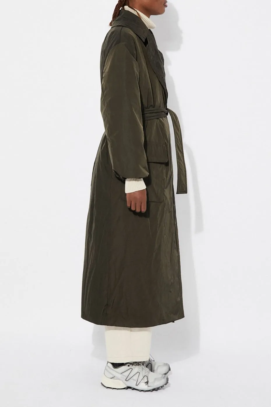 Khaki Blanc Coat