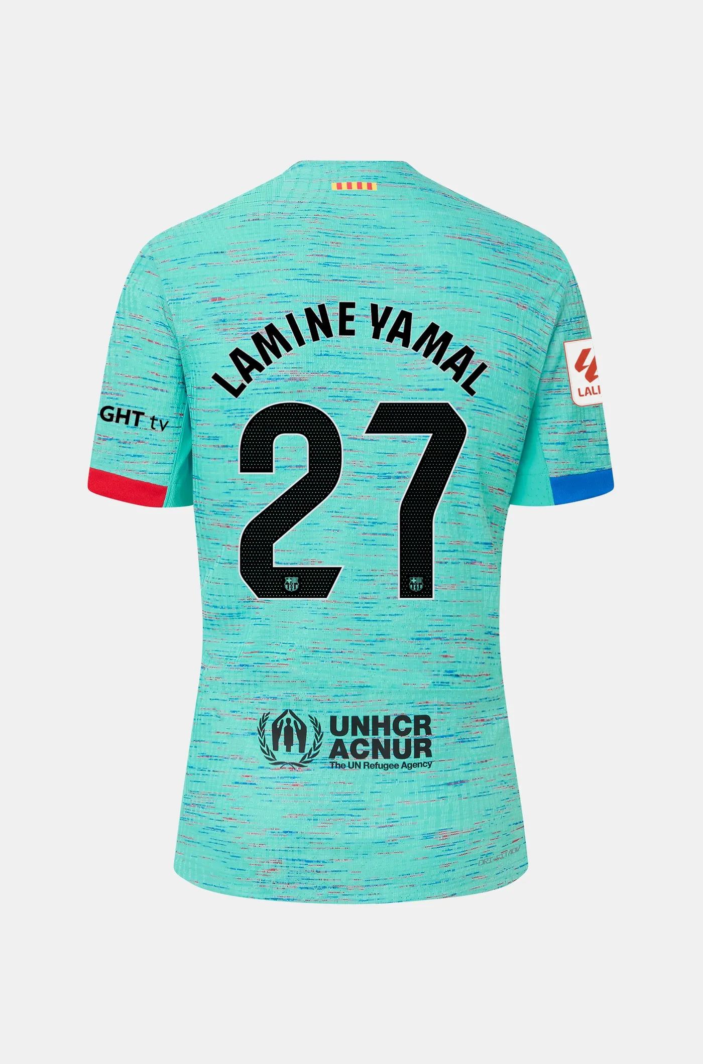 LFP  FC Barcelona third shirt 23/24 – Junior  - LAMINE YAMAL