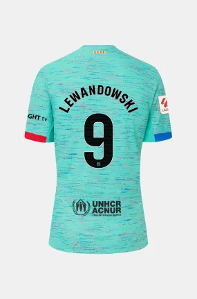 LFP  FC Barcelona third shirt 23/24 – Junior  - LEWANDOWSKI