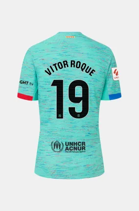 LFP  FC Barcelona third shirt 23/24 – Junior  - VITOR ROQUE