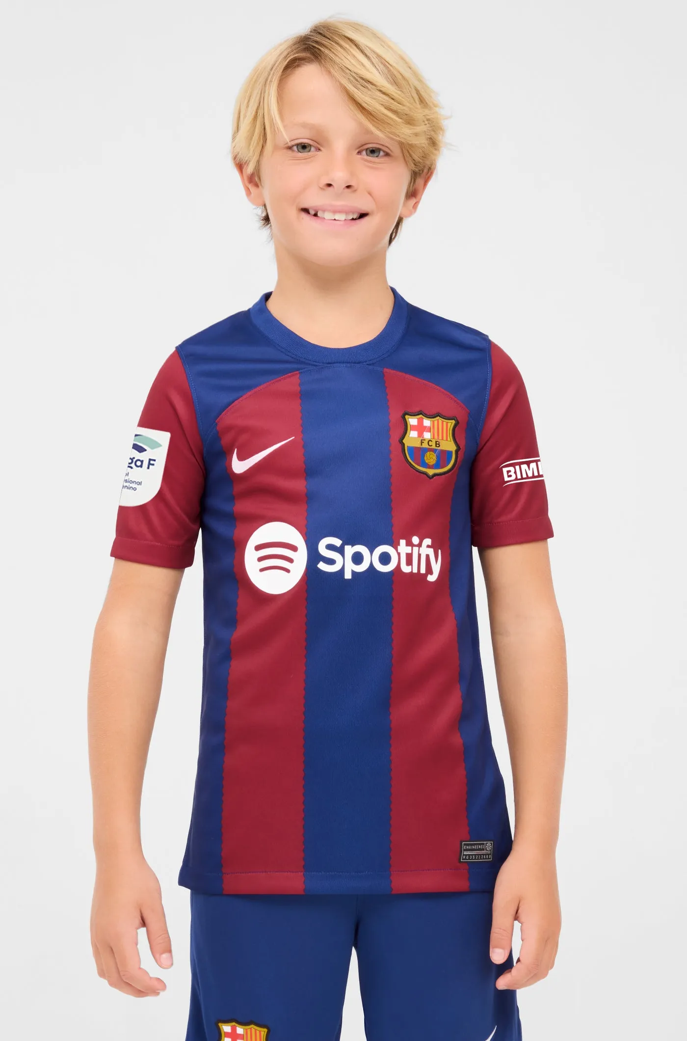 Liga F FC Barcelona home shirt 23/24 - Junior