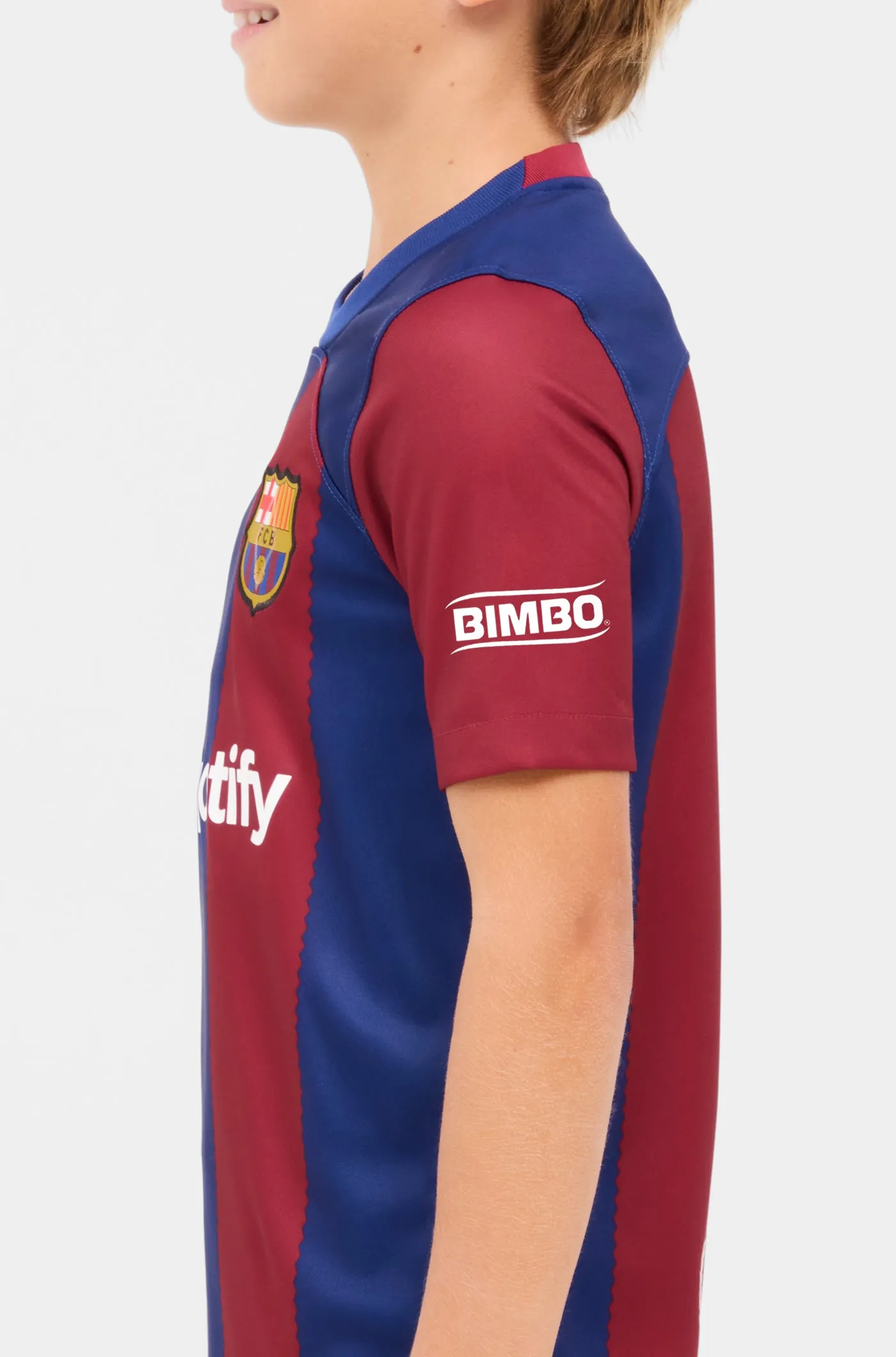 Liga F FC Barcelona home shirt 23/24 - Junior