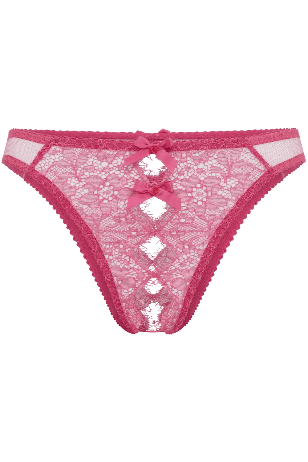 Lorna Fuchsia Lace Ouvert